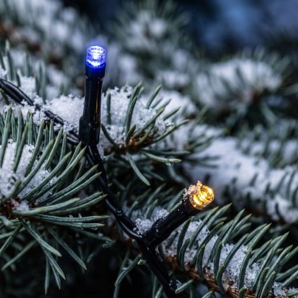 BRILAGI - LED-ulkojouluvaloketju 100xLED/8 toimintoa 13 m IP44 monivärinen