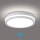Brilagi - LED-ulkokattavalaisin anturilla BENE LED/24W/230V halkaisija 26 cm valkoinen IP54