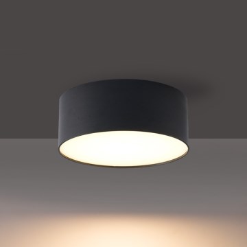BRILAGI - LED Ulkokattoon asennettava valaisin FORIS LED/9W/230V halkaisija 9 cm musta IP44