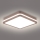 Brilagi - LED ulkokattovalaisin BENE LED/24W/230V 26x26 cm ruskea IP54