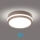 Brilagi - LED-ulkokattovalaisin BENE liiketunnistimella LED/18W/230V halkaisija 21,5 cm ruskea IP54