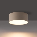 BRILAGI - LED Ulkokattovalaisin FORIS LED/9W/230V, halkaisija 9 cm, beige, IP44