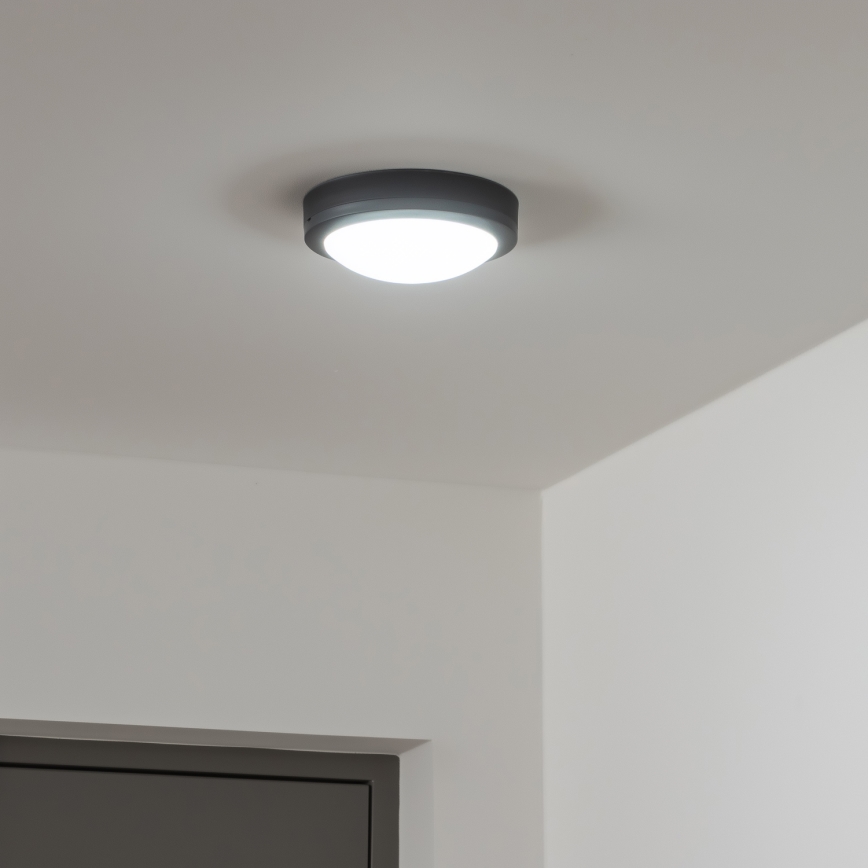 Brilagi - LED-ulkokattovalaisin LED/13W/230V halkaisija 17 cm IP54 antrasiitti