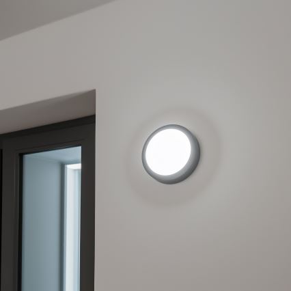 Brilagi - LED-ulkokattovalaisin LED/13W/230V halkaisija 17 cm IP54 antrasiitti