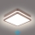 Brilagi - LED-ulkokattovalaisin tunnistimella BENE LED/18W/230V 21,5x21,5 cm ruskea IP54