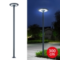 Brilagi - LED-ulkokatuvalaisin 3 m:n pylväällä URBANSPARK LED/120W/230V antrasiitti IP65