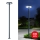 Brilagi - LED-ulkokatuvalaisin 3 m:n pylväällä URBANSPARK LED/120W/230V antrasiitti IP65