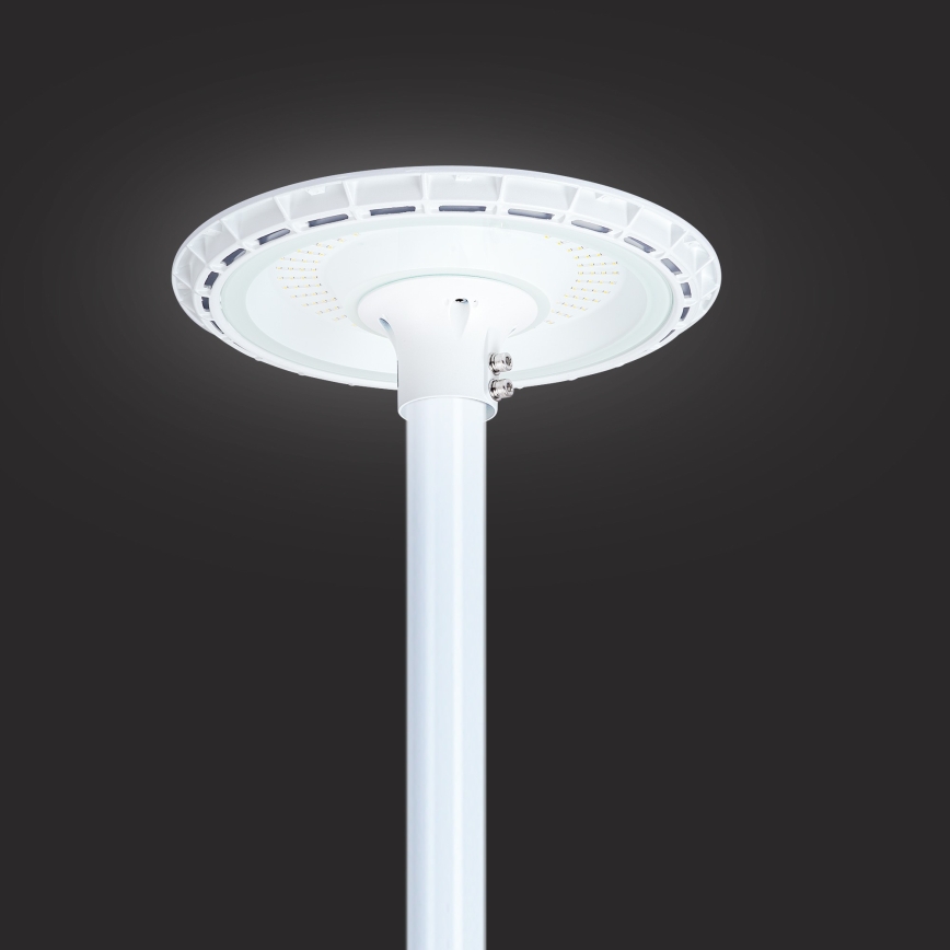 Brilagi - LED-ulkovalaisin pylväällä 3 m URBANSPARK LED/120W/230V valkoinen IP65