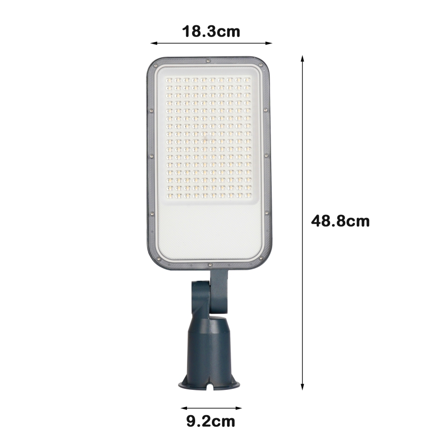 Brilagi - URBANLIGHT LED-ulkokatuvalaisin nivelkiinnikkeellä LED/100W/230V antrasiitti IP65
