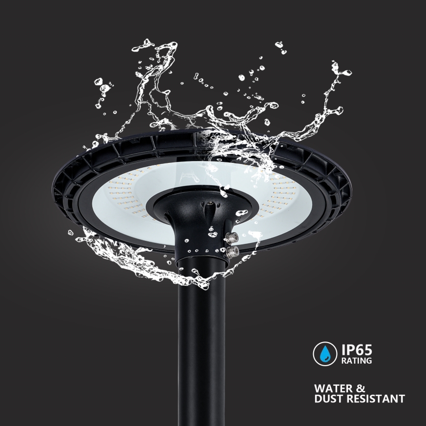 Brilagi - URBANSPARK LED-ulkovalaisin 4 m pylväällä LED/120W/230V musta IP65