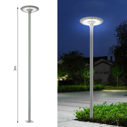 BRILAGI - LED-ulkokatuvalaisin URBANSPARK LED/120W/230V, harmaa, IP65