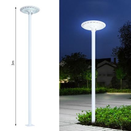 Brilagi - LED-ulkokatuvalaisin URBANSPARK LED/120W/230V valkoinen IP65