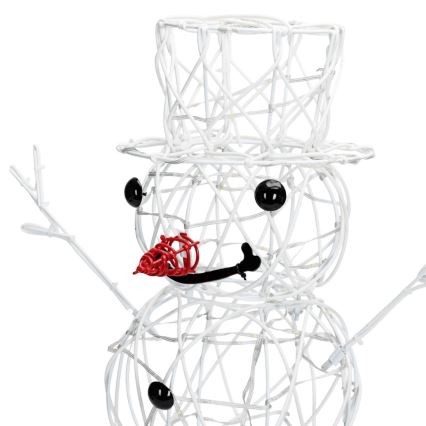 Brilagi - LED Ulkokäyttöinen joulukoriste LED/3,6W/31/230V 2700K 90 cm IP44 lumiukko