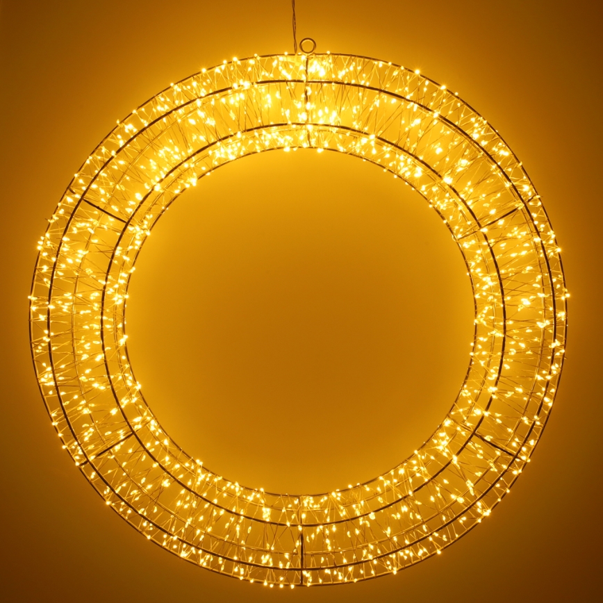 Brilagi - LED-ulkokäyttöinen joulukoriste LED/6W/230V IP44 50 cm joulukranssi