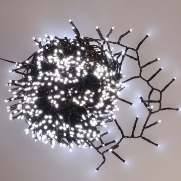 BRILAGI - LED-ulkokäyttöinen jouluköynnös 800xLED, 21 m, IP44, kylmänvalkoinen