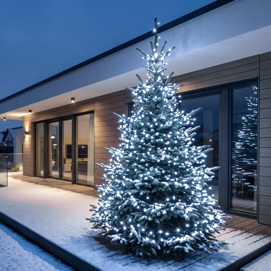 BRILAGI - LED-ulkokäyttöinen jouluköynnös 800xLED, 21 m, IP44, kylmänvalkoinen