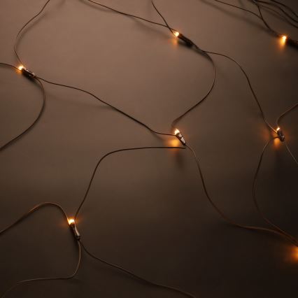 Brilagi - LED-ulkokäyttöinen jouluvaloverho 160 LED 7x2m IP44 lämmin valkoinen