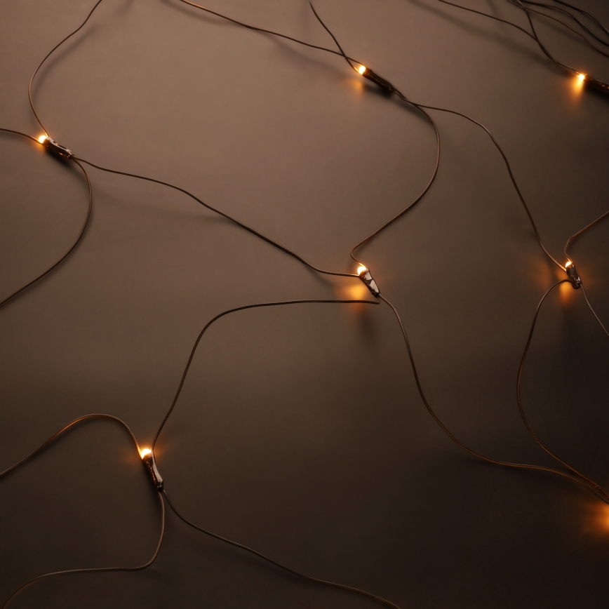 Brilagi - LED-ulkokäyttöinen jouluvaloverho 160 LED 7x2m IP44 lämmin valkoinen