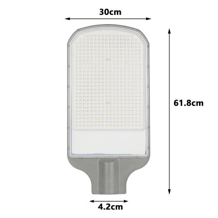 Brilagi - LED-ulkokäyttöinen katuvalaisin URBANLIGHT LED/250W/230V harmaa IP65