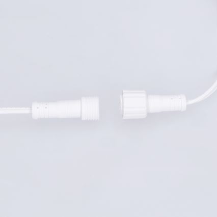 Brilagi - LED-ulkokäyttöinen koristevaloketju GIRLANDA 10xE12/0,6W/230V 8m valkoinen IP44 lämmin valkoinen