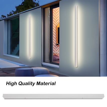 Brilagi - LED-ulkoseinävalaisin LINEAR LED/32W/230V 3000K IP65 140 cm valkoinen CRI 90