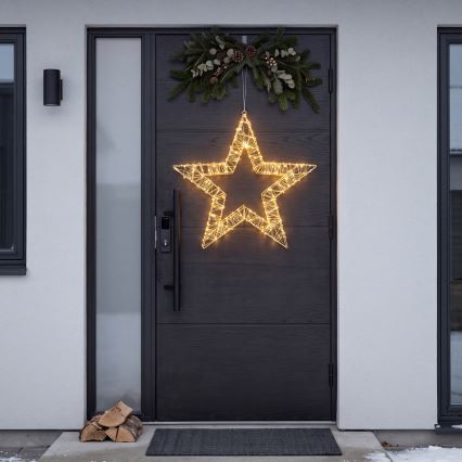BRILAGI - LED Ulkokäyttöön tarkoitettu joulukoriste LED/3,3W/230V IP44 50 cm tähti