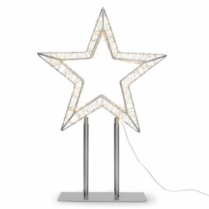 Brilagi - LED-ulkokäyttöön tarkoitettu joulukoriste LED/3,6W/230V IP44 44x30 cm tähti