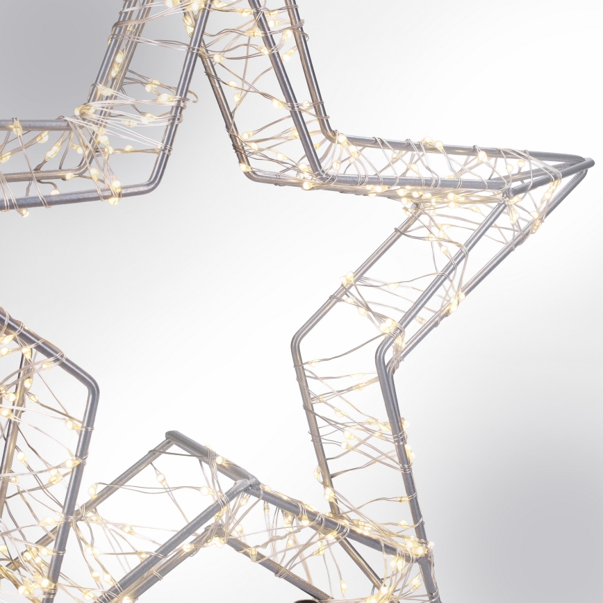 Brilagi - LED-ulkokäyttöön tarkoitettu joulukoriste LED/3,6W/230V IP44 44x30 cm tähti