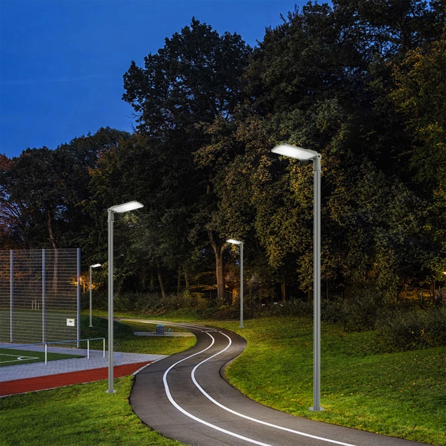 Brilagi - LED-ulkovalaisin nivellä URBANLIGHT LED/200W/230V harmaa IP65