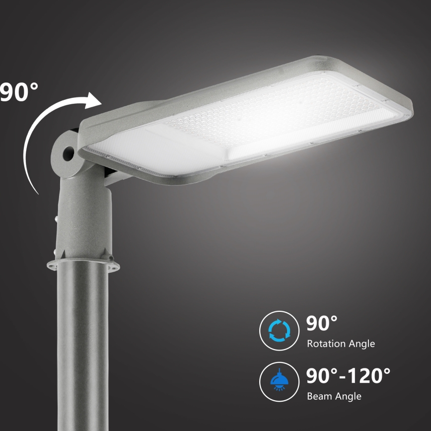 Brilagi - LED-ulkovalaisin nivellä URBANLIGHT LED/200W/230V harmaa IP65