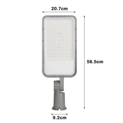Brilagi - LED-ulkovalaisin nivellä URBANLIGHT LED/200W/230V harmaa IP65