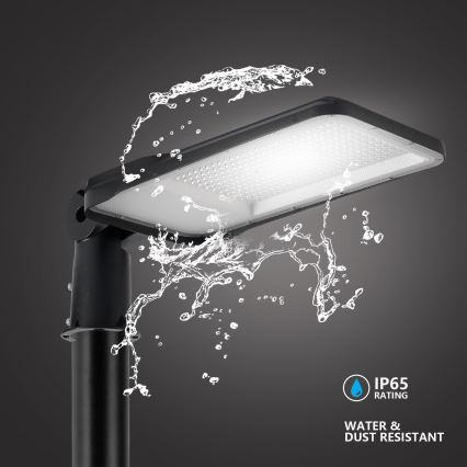 Brilagi - LED ulkokatuvalaisin nivelillä URBANLIGHT LED/200W/230V musta IP65
