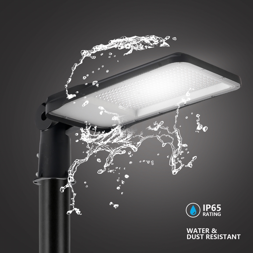 Brilagi - LED ulkokatuvalaisin nivelillä URBANLIGHT LED/200W/230V musta IP65
