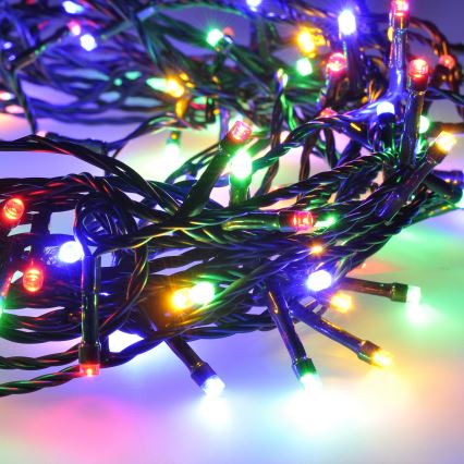 Brilagi - LED Ulkokäyttöön  valoketju 150xLED/8 toimintoa 18 m IP44 monivärinen