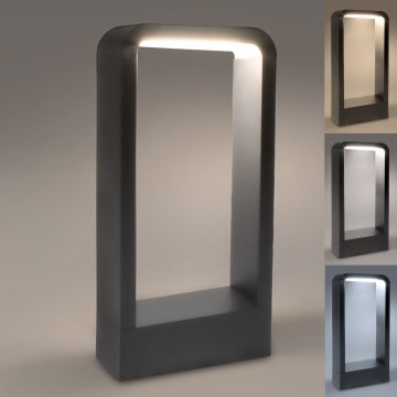 Brilagi - LED-ulkolamppu BARI LED/7W/230V 3000/4000/6000K antrasiitti IP54 30 cm