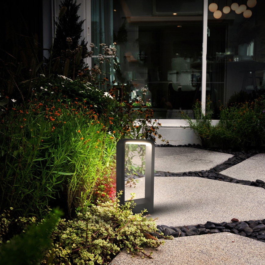 Brilagi - LED-ulkolamppu BARI LED/7W/230V 3000/4000/6000K antrasiitti IP54 30 cm