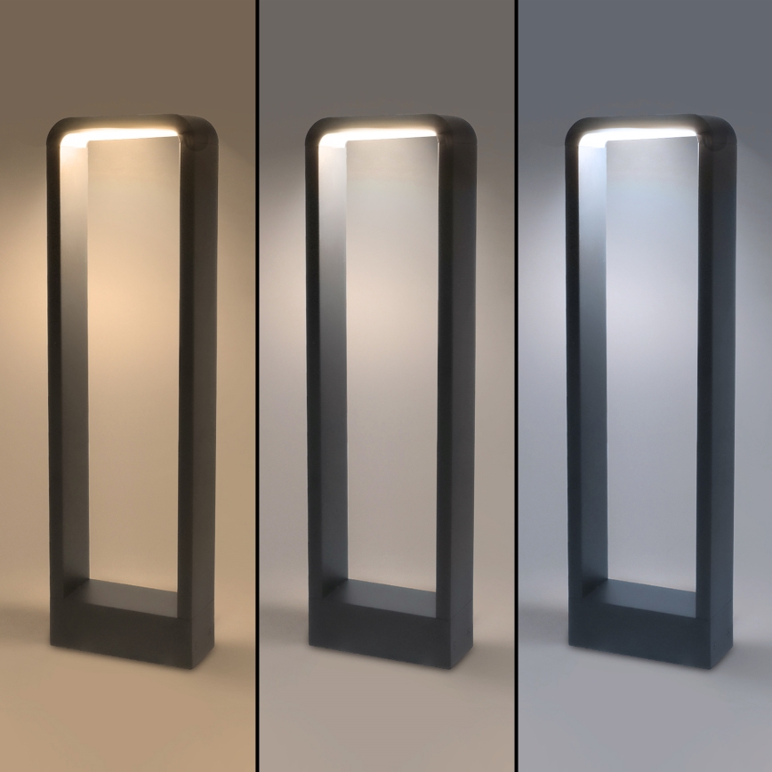 Brilagi - LED-ulkolamppu BARI LED/7W/230V 3000/4000/6000K antrasiitti IP54 50 cm