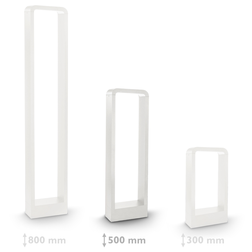 Brilagi - LED-ulkolamppu BARI LED/7W/230V 3000/4000/6000K valkoinen IP54 50 cm
