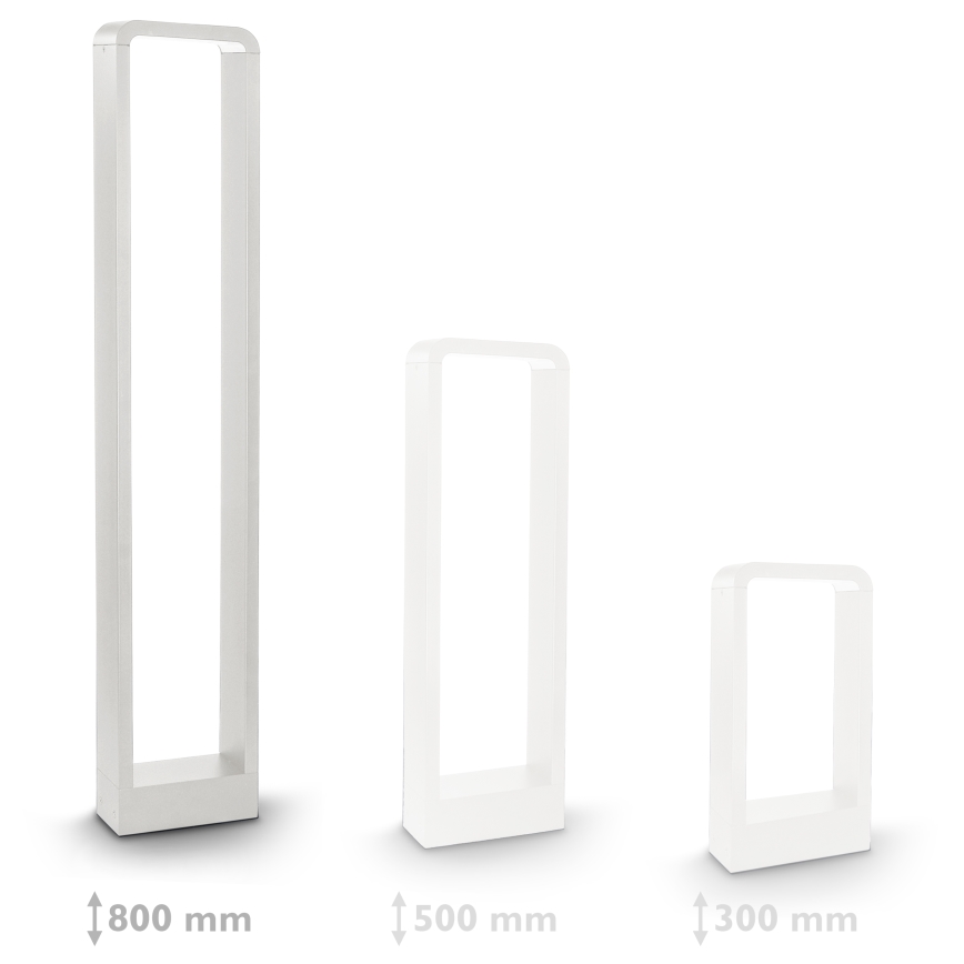 Brilagi - LED-ulkolamppu BARI LED/7W/230V 3000/4000/6000K valkoinen IP54 80 cm