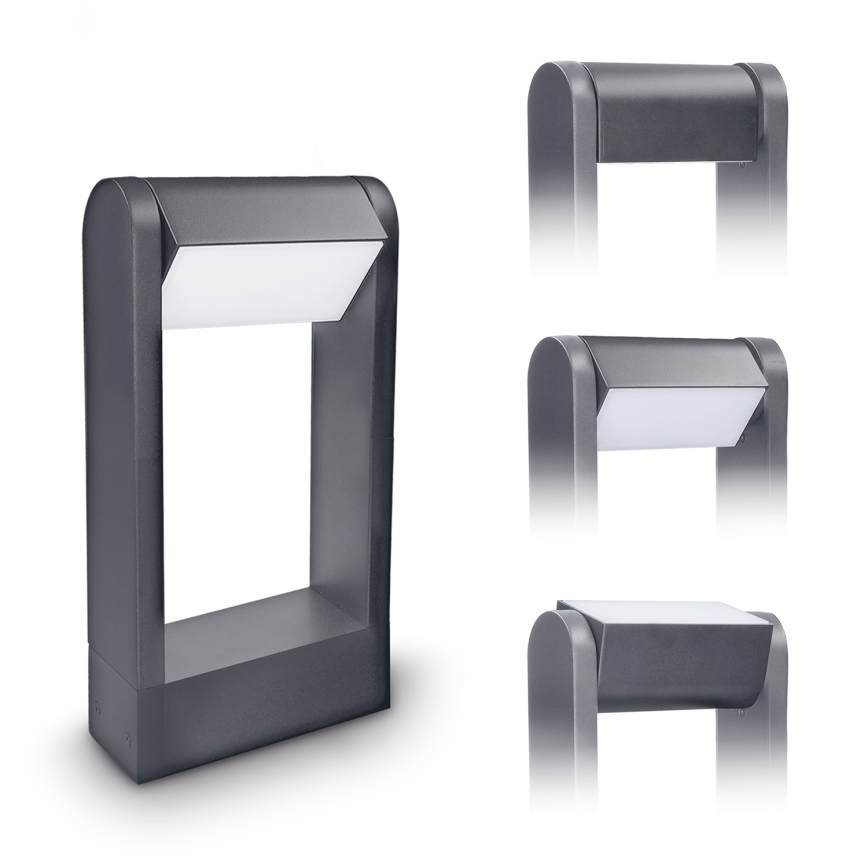 Brilagi - LED-ulkolamppu CROTONE LED/7W/230V antrasiitti IP54 30 cm