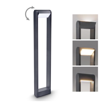 Brilagi - LED-ulkolamppu CROTONE LED/7W/230V antrasiitti IP54 80 cm