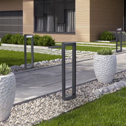 Brilagi - LED-ulkolamppu CROTONE LED/7W/230V antrasiitti IP54 80 cm