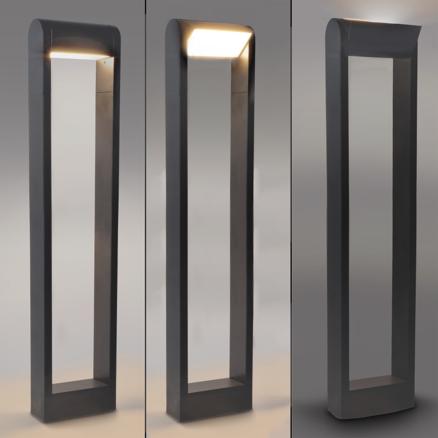 Brilagi - LED-ulkolamppu CROTONE LED/7W/230V antrasiitti IP54 80 cm