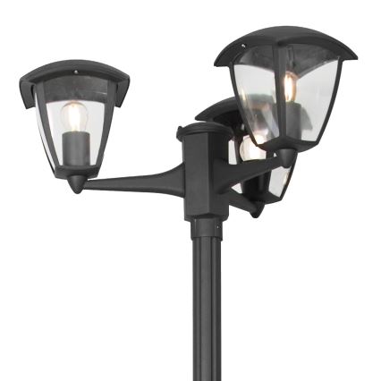 Brilagi -  LED-ulkolamppu LUNA 3xE27/60W/230V IP44