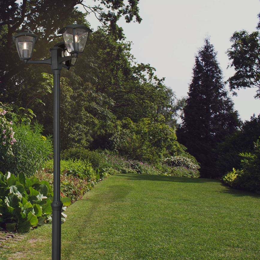 Brilagi -  LED-ulkolamppu LUNA 3xE27/60W/230V IP44