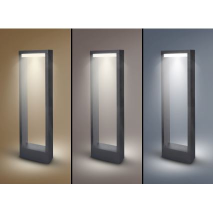 Brilagi - LED-ulkolamppu RAGUSA LED/7W/230V 3000/4000/6000K antrasiitti IP54 50 cm