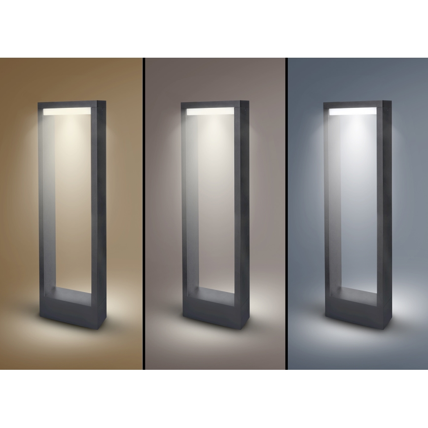 Brilagi - LED-ulkolamppu RAGUSA LED/7W/230V 3000/4000/6000K antrasiitti IP54 50 cm