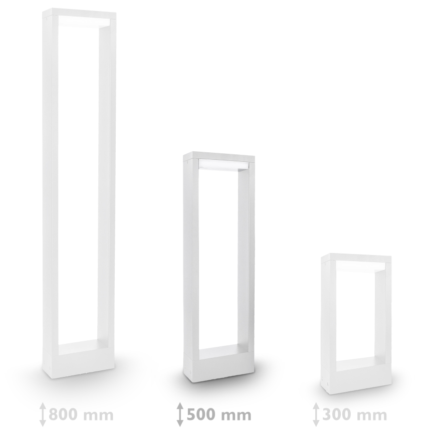 Brilagi - LED-ulkolamppu RAGUSA LED/7W/230V 3000/4000/6000K valkoinen IP54 50 cm