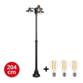BRILAGI -  LED-ulkolamppu VEERLE 3xE27/60W/230V IP44