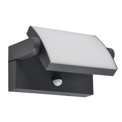 BRILAGI - LED Ulkoseinävalaisin liiketunnistimella ja hämäräkytkimellä ANKLE LED/12W/230V IP65 musta